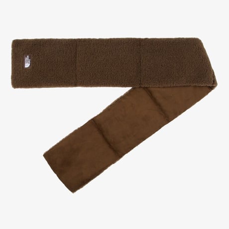 T-BALL MUFFLER FUR CHOCOLATE NA5IS58B