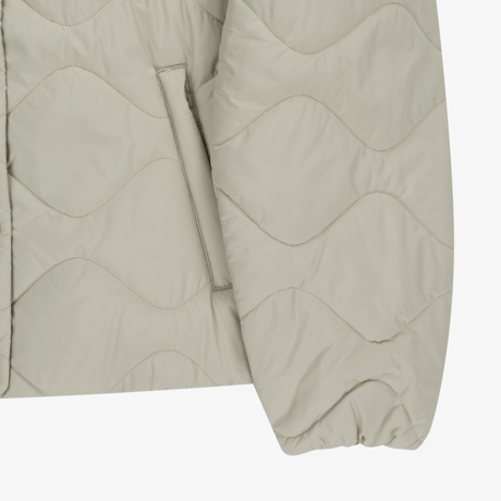 W'S FLOW HEAT JACKET OFF BEIGE NJ3NR81
