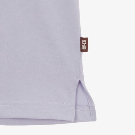 W'S HANGEUL S/S R/TEE LAVENDER NT7US55E
