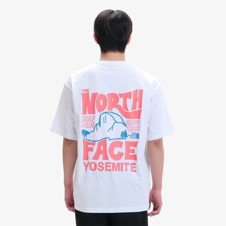 HALF DOME S/S R/TEE WHITE NT7UR07K