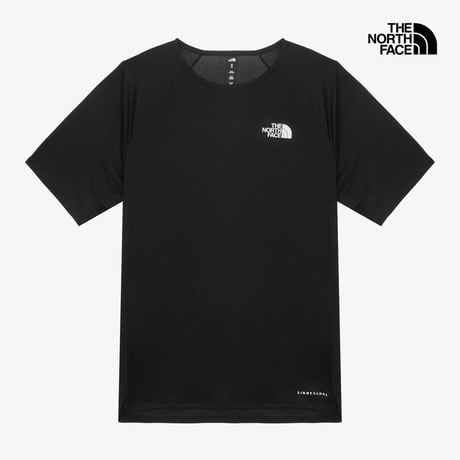 M'S SUNRISER S/S R/TEE BLACK NT7UR11A