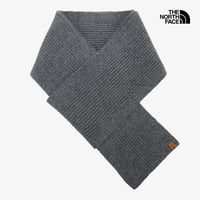 REWOOL KNIT MUFFLER DARK GRAY NA5IS70A