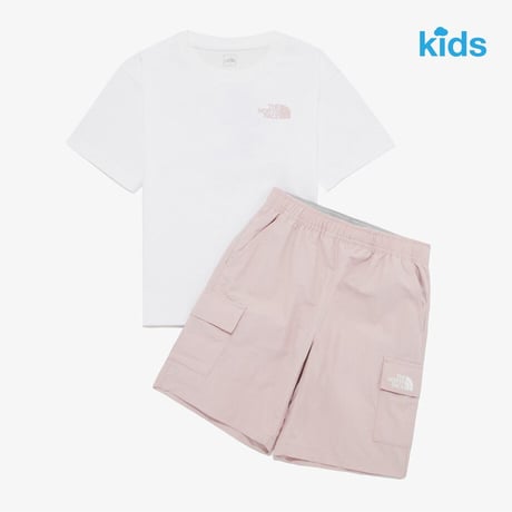 K'S EXPLORER CREW SET PALE PINK NT7UR20U