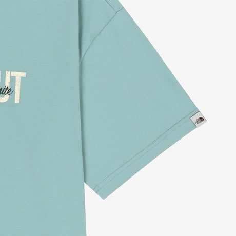 TRUTTA S/S R/TEE GRAYISH TURQUOISE NT7US24M