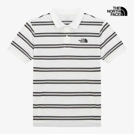 M'S CMX LINE S/S POLO WHITE NT7PR13B