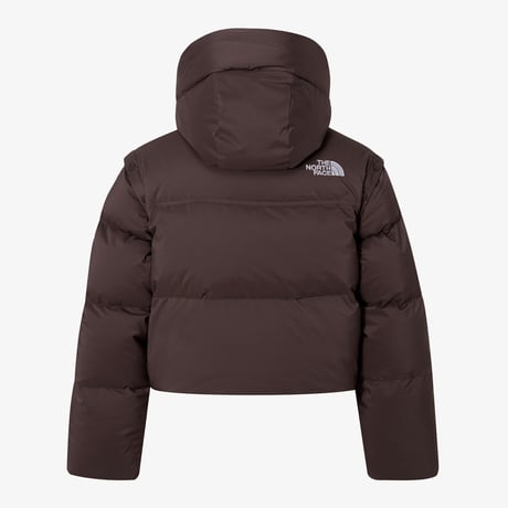 W'S NOVELTY NUPTSE DT DOWN JACKET (RDS) BROWN NJ1DQ86K