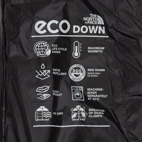 【SUMMIT SERIES】MATTERHORN DOWN JACKET (RDS) EBONY NJ1DR96C  のコピー