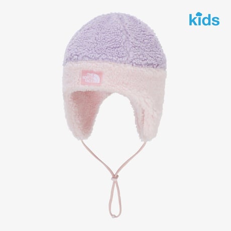 K'S FLEECE EARMUFF BEANIE PEACH NE3BS50T