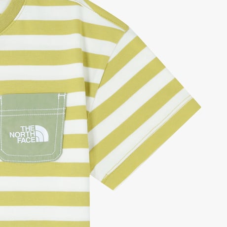 K'S PLAYON STRIPE CREW SET DARK YELLOW NT7US12T