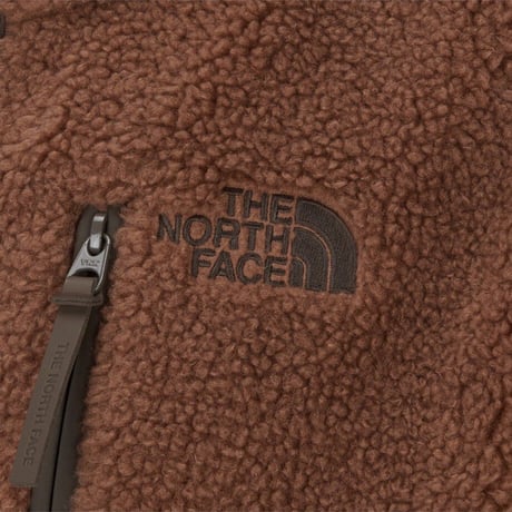 W'S TEDDY FLEECE COAT BRICK NC4FR85C