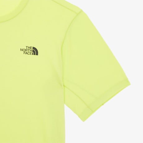TNF RUN S/S R/TEE LIME NT7UR19C