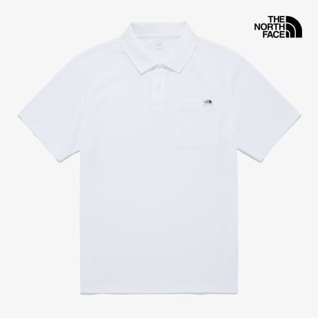 M'S CMX POCKET S/S POLO WHITE NT7PR11B