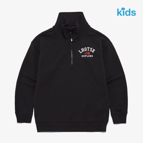 K'S HI MOUNTAIN ZIP UP SWEATSHIRTS BLACK NM5MQ56T