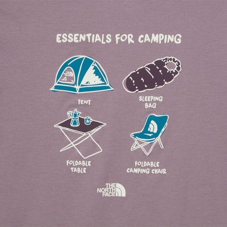 M'S CAMPHOLIC S/S R/TEE GRAYISH LILAC NT7US24B
