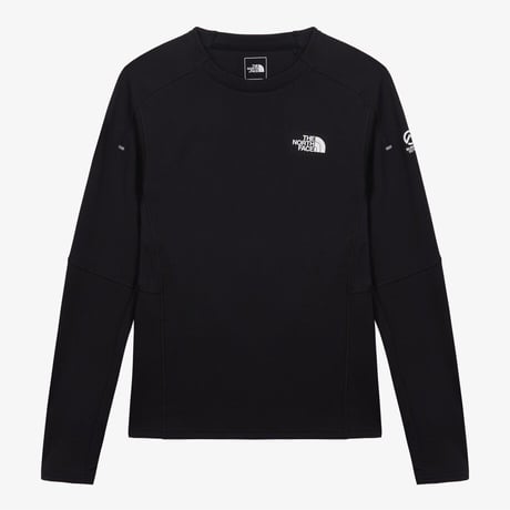 【SUMMIT SERIES】SUMMIT FORAKER L/S R/TEE BLACK NT7TS98A