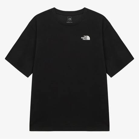 M'S WORDLINE EX S/S R/TEE BLACK NT7US68A