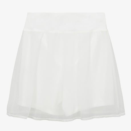 W'S NETTY SKIRT WHITE NK6KS36B