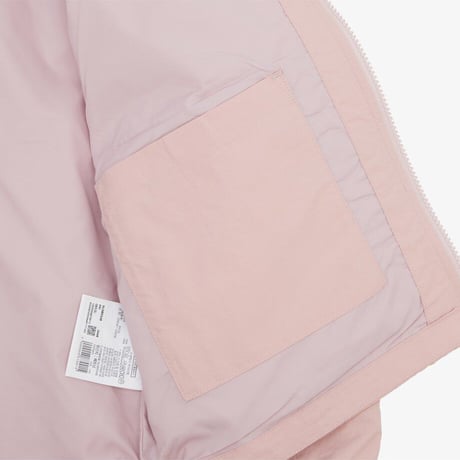 W'S VESTI JACKET PALE PINK NJ3BR34B