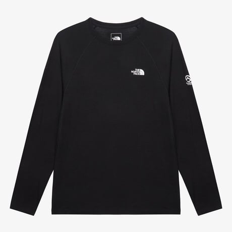 【SUMMIT SERIES】SUMMIT WOOL BASE R/TEE BLACK NT7TS99A
