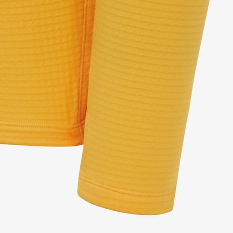 【SUMMIT SERIES】M'S ORTLER L/S ZIP TEE YELLOW NT7LR98C