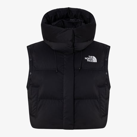 【ベスト分離可能】W'S NOVELTY NUPTSE DT JACKET (RDS) BLACK NJ1DR86J