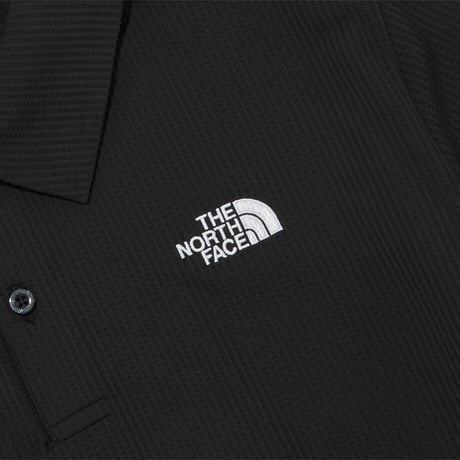 M'S ICE FIELD S/S POLO BLACK NT7PR06A