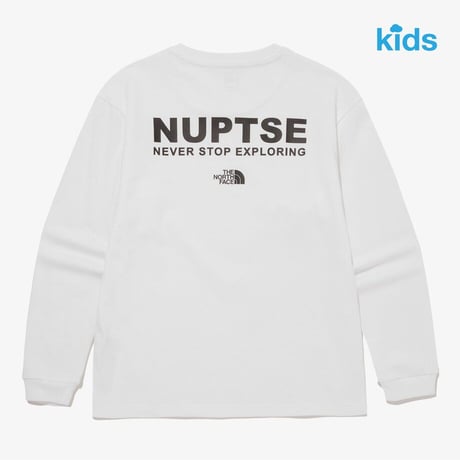 K'S HI MOUNTAIN L/S R/TEE WHITE NT7TQ50S