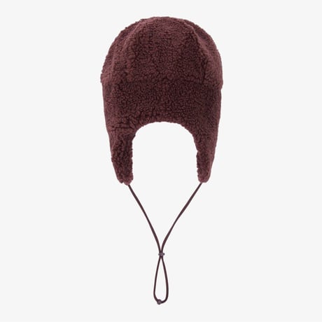 FLUFFY EARMUFF BEANIE MAROON NE3BS51C