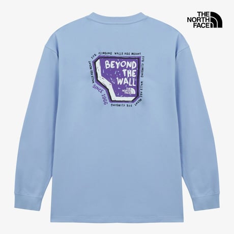 M'S OVERWALL L/S R/TEE PASTEL BLUE NT7TS00C