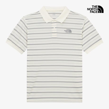 M'S CMX STRIPE S/S POLO CREAM NT7PR05C