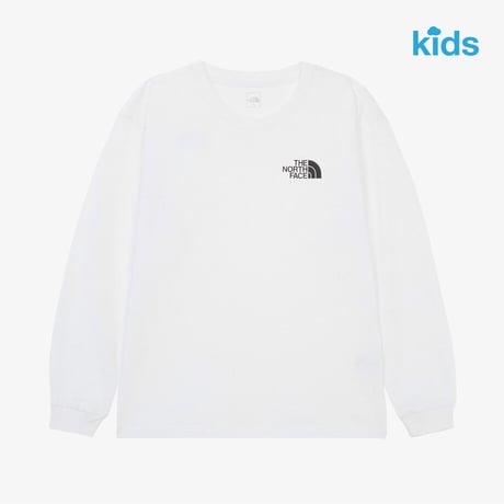 K'S GO-TO L/S R/TEE WHITE NT7TR50T