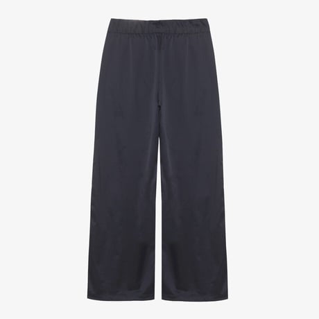 W'S SATIN WIDE PANTS NAVY NP6NR32L
