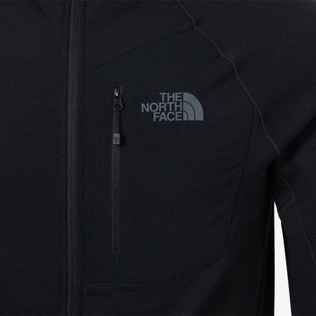 FORGE L/S HOOD ZIP-UP BLACK NJ5JS55A