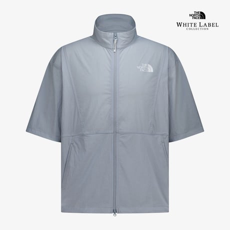 EIRA S/S ZIP UP LIGHT BLUE NT7KR01M
