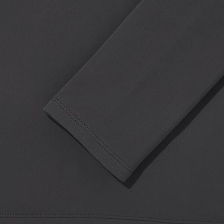 【SUMMIT SERIES】W'S SUMMIT MAKALU L/S ZIP TEE GRAY NT7LQ80B