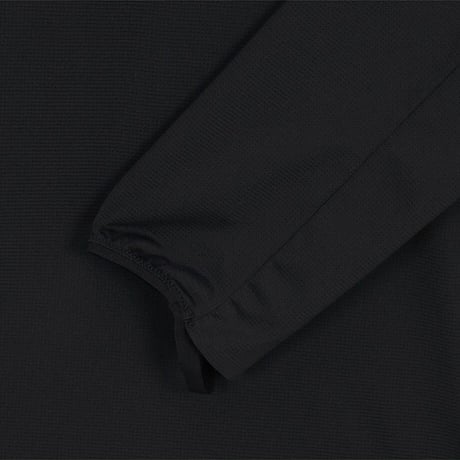 【SUMMIT SERIES】M'S MERAPEAK L/S HOODIE BLACK NM5PS08A