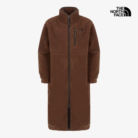 W'S TEDDY FLEECE COAT BRICK NC4FR85C