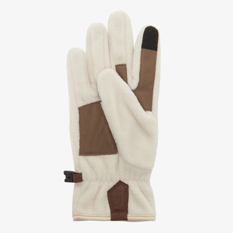 UNI FLEECE GLOVE CREAM NJ3GR53B