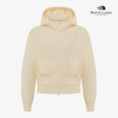 W'S SMOOVE HOOD ZIP UP CUSTARD NJ5JR30K