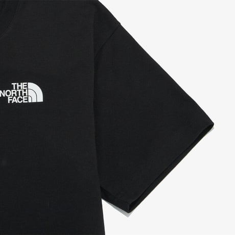 W'S TNF HANGEUL S/S R/TEE BLACK NT7UR42E