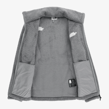 COMFY ALPHA FLEECE ZIP UP GRAY NJ4FR50L