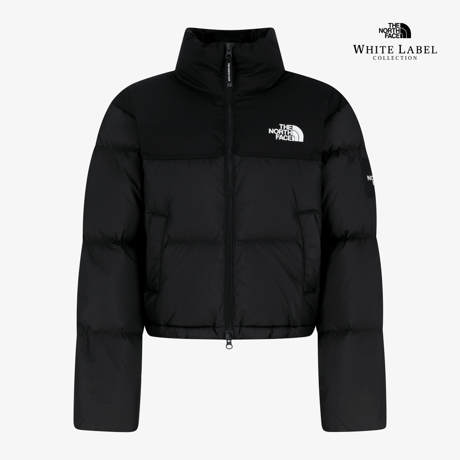 W'S NOVELTY NUPTSE DOWN JACKET (RDS) REAL BLACK NJ1DR85K