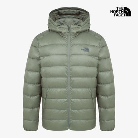M'S MATIER DOWN HOODIE (RDS) LIGHT KHAKI NJ1DS10B