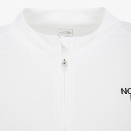 M'S SURF RASHGUARD ZIP UP WHITE NJ5JS05C