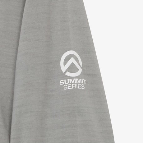 【SUMMIT SERIES】M'S PELMO WOOL TURTLE NECK GRAY NT7XR99B