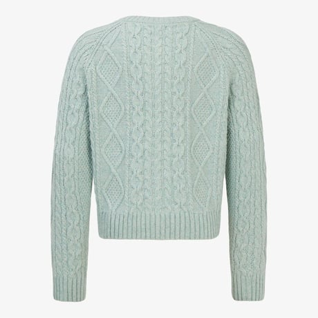W'S LUOTO WOOL CARDIGAN MINT NJ5SR88B