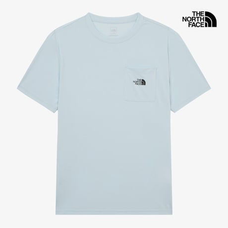 M'S RECOVERY POCKET TEE LIGHT BLUE NT7US10C