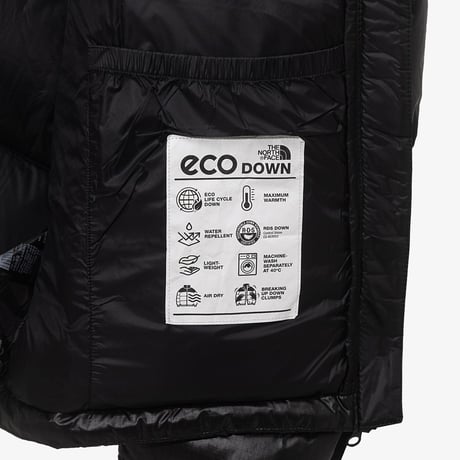 NOVELTY NUPTSE DOWN JACKET (RDS) BLACK NJ1DR50