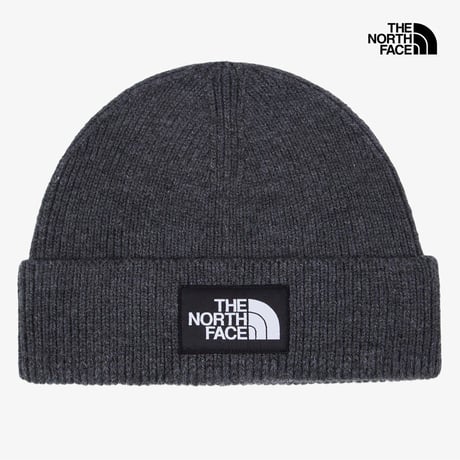 BIG LOGO BEANIE MELANGE GREY NE3BS52D