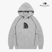 DOME LOGO HOOD PULLOVER MELANGE GREY NM5PQ50J